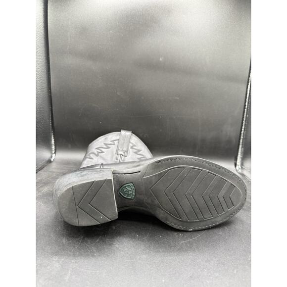 Ariat Western Cowboy Leather Boots Men's Size 8.5EE Classic Black Style 10002192 - Picture 12 of 16